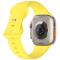 ColorPop Silikon Armband Butterfly Apple Watch 41/40/38 mm (M/L) Gul - Teknikhallen.se