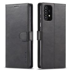 LC.IMEEKE LC.IMEEKE Samsung Galaxy A53 5G Fodral L&auml;der Svart - Teknikhallen.se