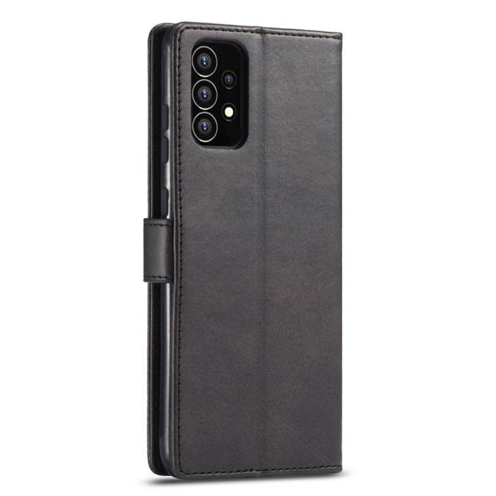 Bild 3, LC.IMEEKE LC.IMEEKE Samsung Galaxy A53 5G Fodral Läder Svart - Teknikhallen.se