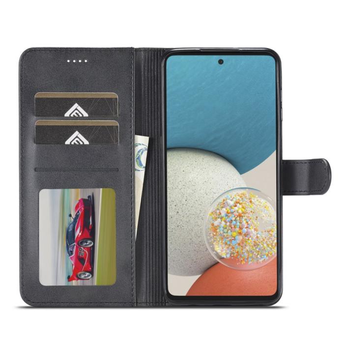 Bild 4, LC.IMEEKE LC.IMEEKE Samsung Galaxy A53 5G Fodral Läder Svart - Teknikhallen.se