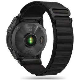 Tech-Protect Tech-Protect Garmin Fenix 26 mm Armband Nylon Pro Svart - Teknikhallen.se