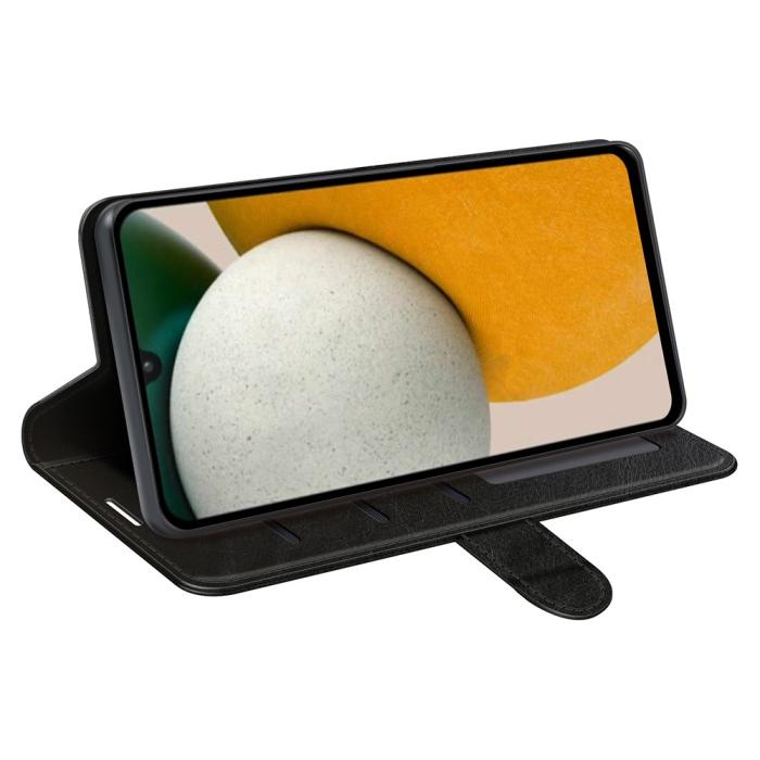 Bild 3,  Samsung Galaxy A15 5G Fodral Läder Svart - Teknikhallen.se