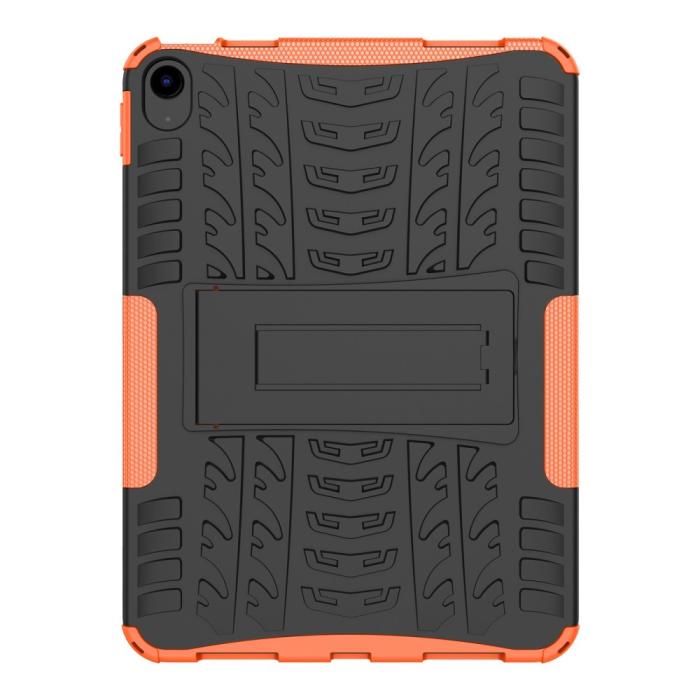Bild 2,  iPad 11 2025 / 10.9 2022 Skal Rugged Kickstand Armor Orange - Teknikhallen.se