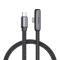 MCDODO Mcdodo 1.2m 65W PD USB-C - USB-C Elbow Kabel Svart - Teknikhallen.se