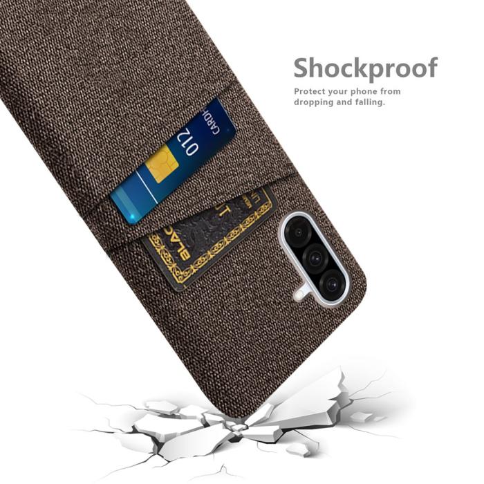 Bild 4,  Samsung Galaxy A56 5G / A36 5G Skal Med Kortfack Tygbelagt - Teknikhallen.se