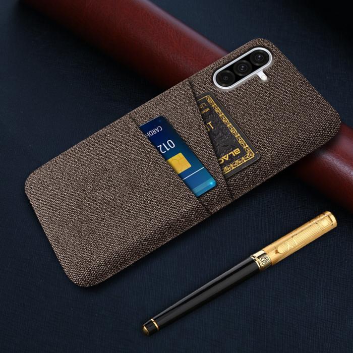 Bild 5,  Samsung Galaxy A56 5G / A36 5G Skal Med Kortfack Tygbelagt - Teknikhallen.se