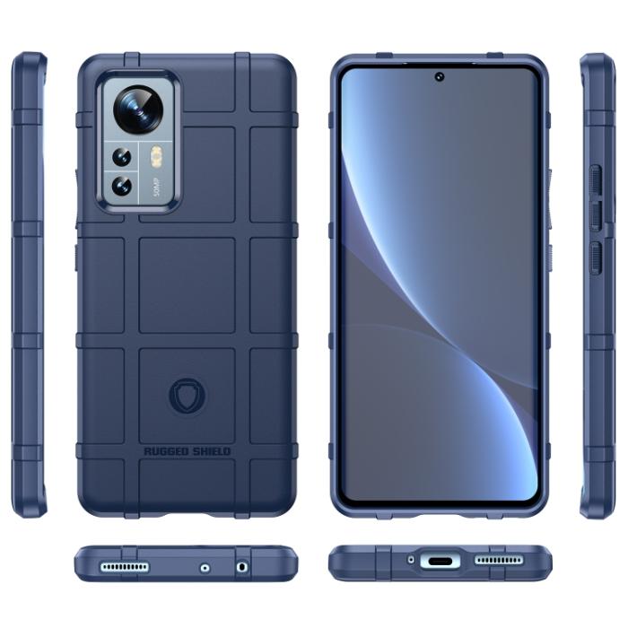 Bild 2,  Xiaomi 12 Pro Skal Robust Blå - Teknikhallen.se