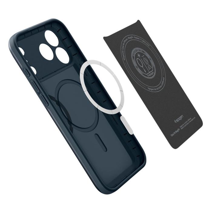 Bild 5, Spigen Spigen iPhone 18 Pro Max / 17 Pro Max Skal MagSafe Thin Fit - Teknikhallen.se