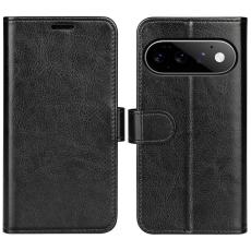  Google Pixel 11/10 Fodral Crazy Horse L&auml;der Svart - Teknikhallen.se