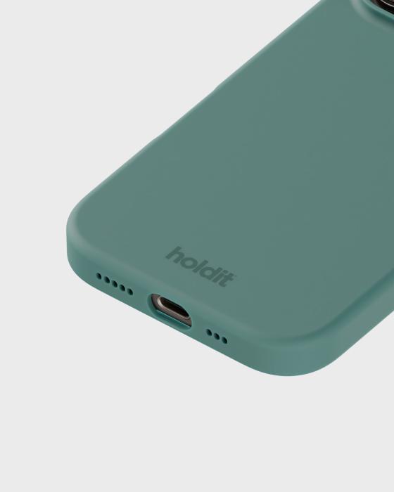 Bild 3, holdit holdit iPhone 16 Pro Max Mobilskal Silikon Moss Green - Teknikhallen.se