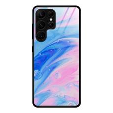  Samsung Galaxy S24 Ultra Skal H&auml;rdat Glas Rosa - Teknikhallen.se