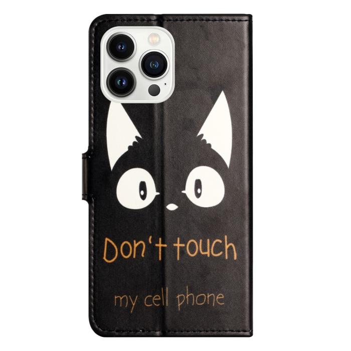 Bild 5,  iPhone 16 Pro Max Fodral Med Tryck Dont Touch Katt - Teknikhallen.se