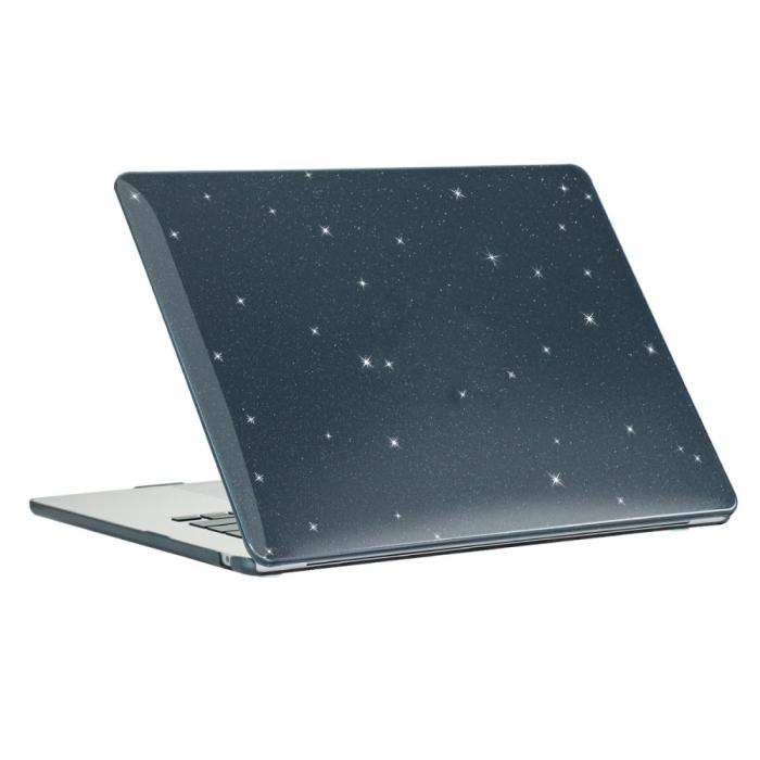 Bild 2, ENKAY ENKAY MacBook Air 15 2023 Skal Shockproof Svart Glitter - Teknikhallen.se