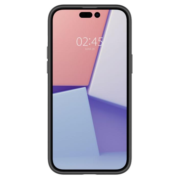 Bild 3, Spigen Spigen iPhone 14 Pro Skal Ultra Hybrid Matt Svart - Teknikhallen.se