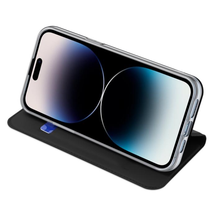 Bild 4, DUX DUCIS DUX DUCIS iPhone 15 Pro Fodral Skin Pro Svart - Teknikhallen.se