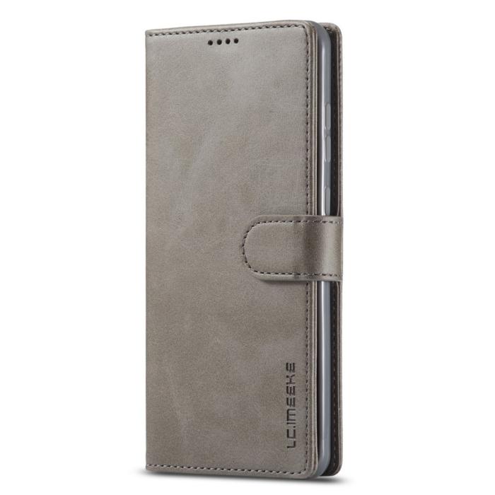 Bild 2, LC.IMEEKE LC.IMEEKE Samsung Galaxy A53 5G Fodral Läder Grå - Teknikhallen.se