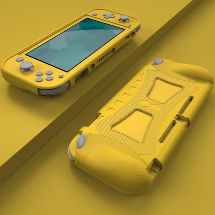 Bild 5,  Nintendo Switch Lite Skal TPU Gul - Teknikhallen.se