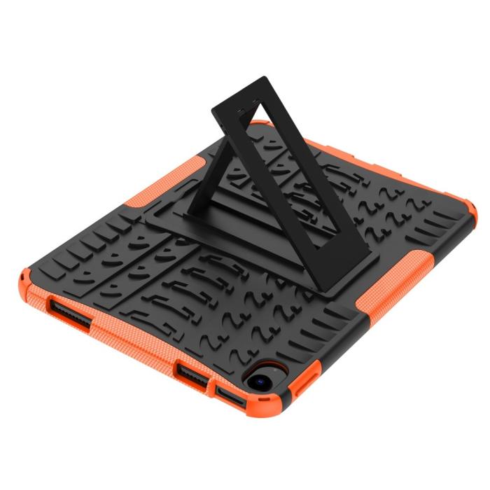 Bild 6,  iPad 11 2025 / 10.9 2022 Skal Rugged Kickstand Armor Orange - Teknikhallen.se