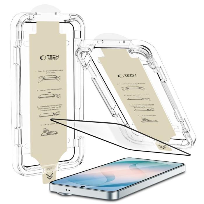 Bild 2, Tech-Protect Tech-Protect Samsung Galaxy S26 Plus Skärmskydd QuickSetAR+ - Teknikhallen.se