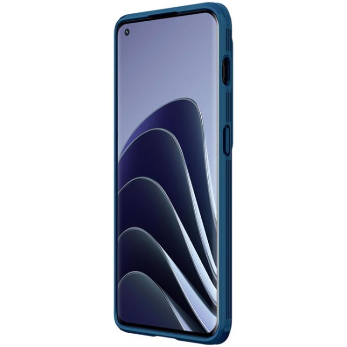 Bild 5, NILLKIN NILLKIN OnePlus 10 Pro 5G Skal CamShield Pro Blå - Teknikhallen.se