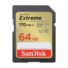 SanDisk SanDisk SDXC Extreme 64 GB Minneskort - Teknikhallen.se