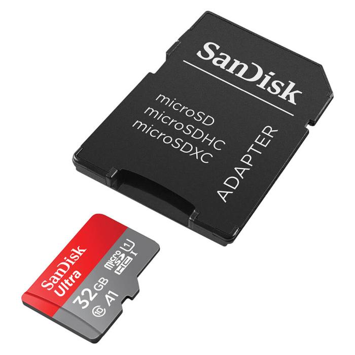 Bild 2, SanDisk SanDisk MicroSDHC Ultra Mobil 32 GB Inkl. Adapter - Teknikhallen.se
