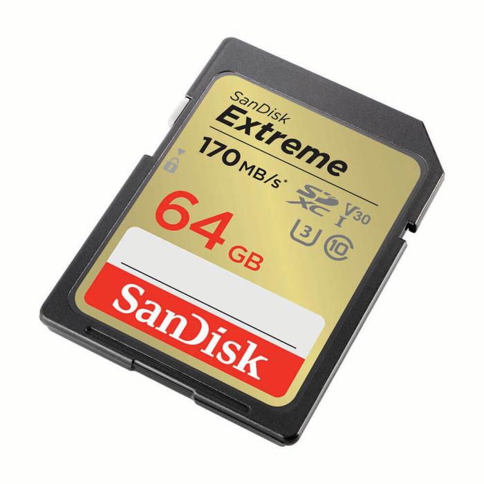 Bild 3, SanDisk SanDisk SDXC Extreme Pro 64 GB Minneskort - Teknikhallen.se