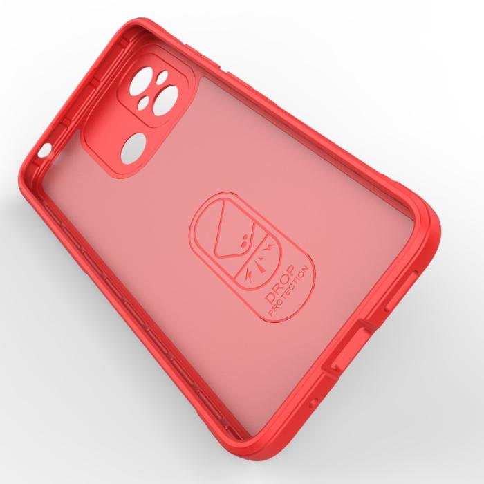 Bild 3,  Xiaomi Redmi 12C 4G Skal Magic Shield Röd - Teknikhallen.se