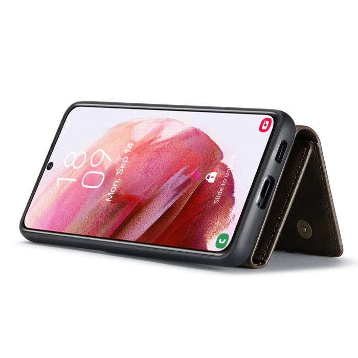 Bild 2, DG.MING DG.MING Galaxy S23 Plus Skal Med Magnetisk Plånbok Brun - Teknikhallen.se