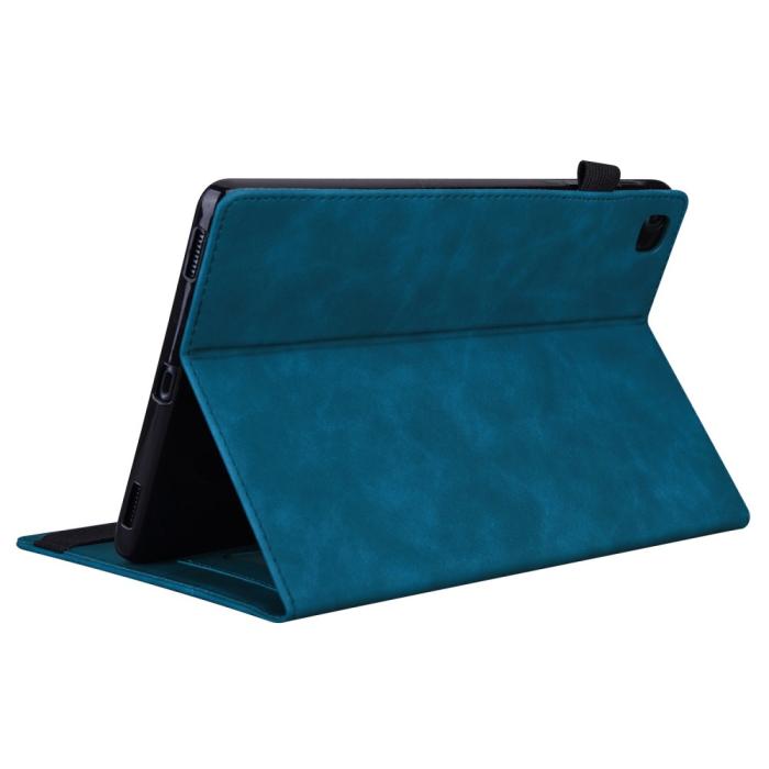 Bild 4,  Lenovo Tab M10 Plus Gen 3 Fodral Frontficka Och Pennhållare Mörk Blå - Teknikhallen.se