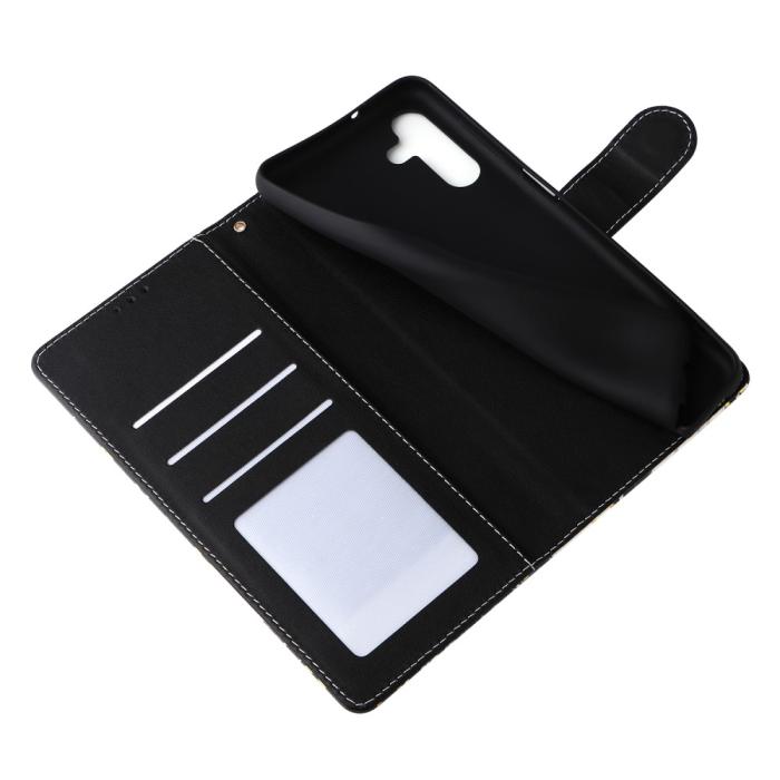 Bild 5,  Samsung Galaxy S24 Plus Fodral Läder Marmor Svart - Teknikhallen.se