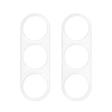  2-Pack Linsskydd Samsung Galaxy S25 I H&auml;rdat Glas - Teknikhallen.se