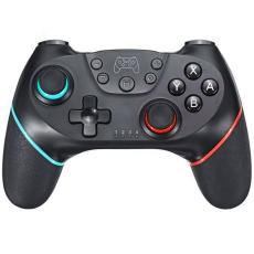 DATA FROG DATA FROG Tr&aring;dl&ouml;s Handkontroll F&ouml;r Nintendo Switch/PC Svart/R&ouml;d/Bl&aring; - Teknikhallen.se
