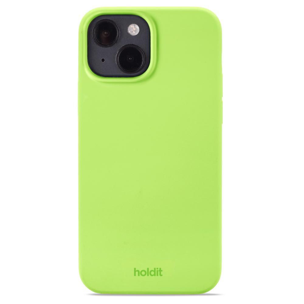 holdit holdit iPhone 14/13 Mobilskal Silikon Acid Green - Teknikhallen.se