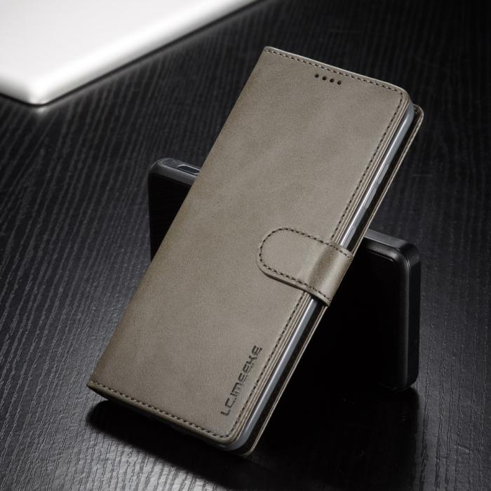 Bild 6, LC.IMEEKE LC.IMEEKE Samsung Galaxy A53 5G Fodral Läder Grå - Teknikhallen.se