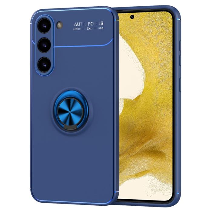 Bild 3,  Samsung Galaxy S23 Skal Ring Blå - Teknikhallen.se