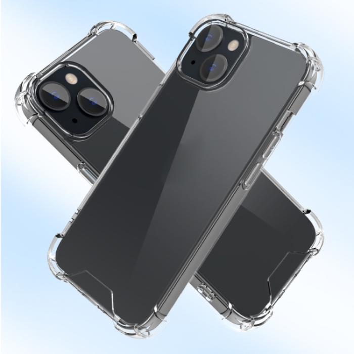 Bild 3,  iPhone 14 Plus Skal Airbag Shockproof Transparent - Teknikhallen.se