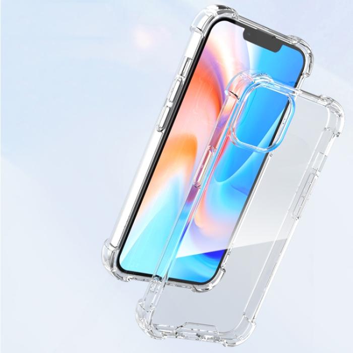 Bild 4,  iPhone 14 Plus Skal Airbag Shockproof Transparent - Teknikhallen.se