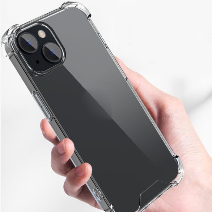 Bild 6,  iPhone 14 Plus Skal Airbag Shockproof Transparent - Teknikhallen.se