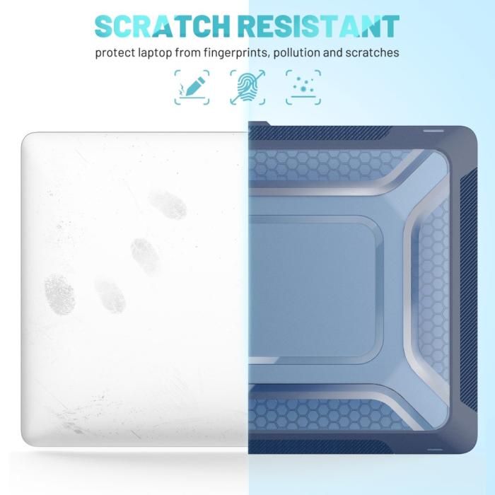 Bild 6,  MacBook Pro 16 2019 Skal Med Kickstand Safirblå - Teknikhallen.se