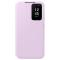 Samsung Samsung Galaxy S23 Fodral Clear View Lilac - Teknikhallen.se