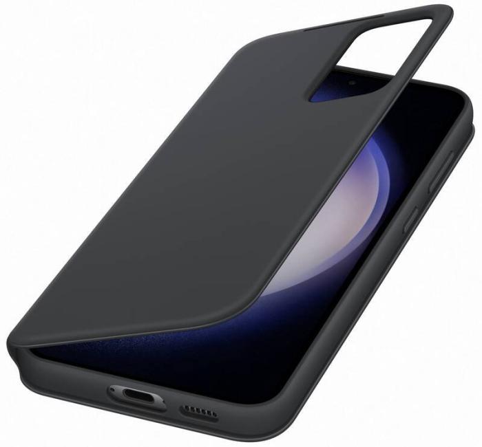 Bild 4, Samsung Samsung Galaxy S23 Plus Fodral Clear View Svart - Teknikhallen.se