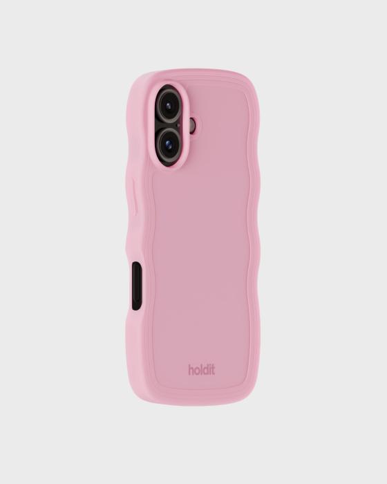 Bild 2, holdit holdit iPhone 16 Skal Wavy Pink - Teknikhallen.se