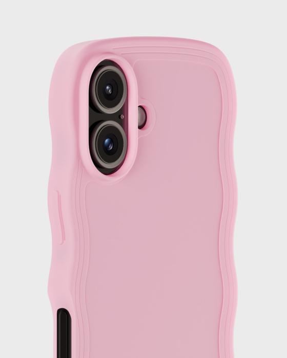 Bild 3, holdit holdit iPhone 16 Skal Wavy Pink - Teknikhallen.se