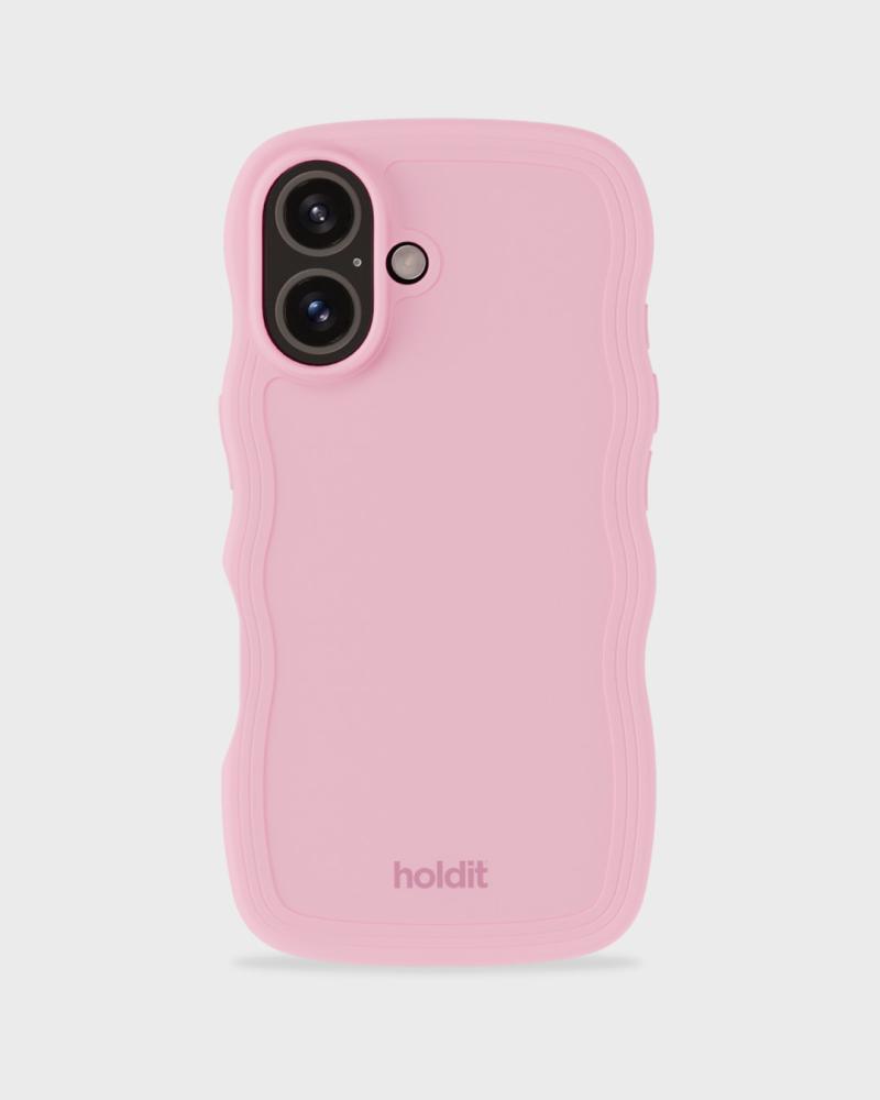 holdit holdit iPhone 16 Skal Wavy Pink - Teknikhallen.se