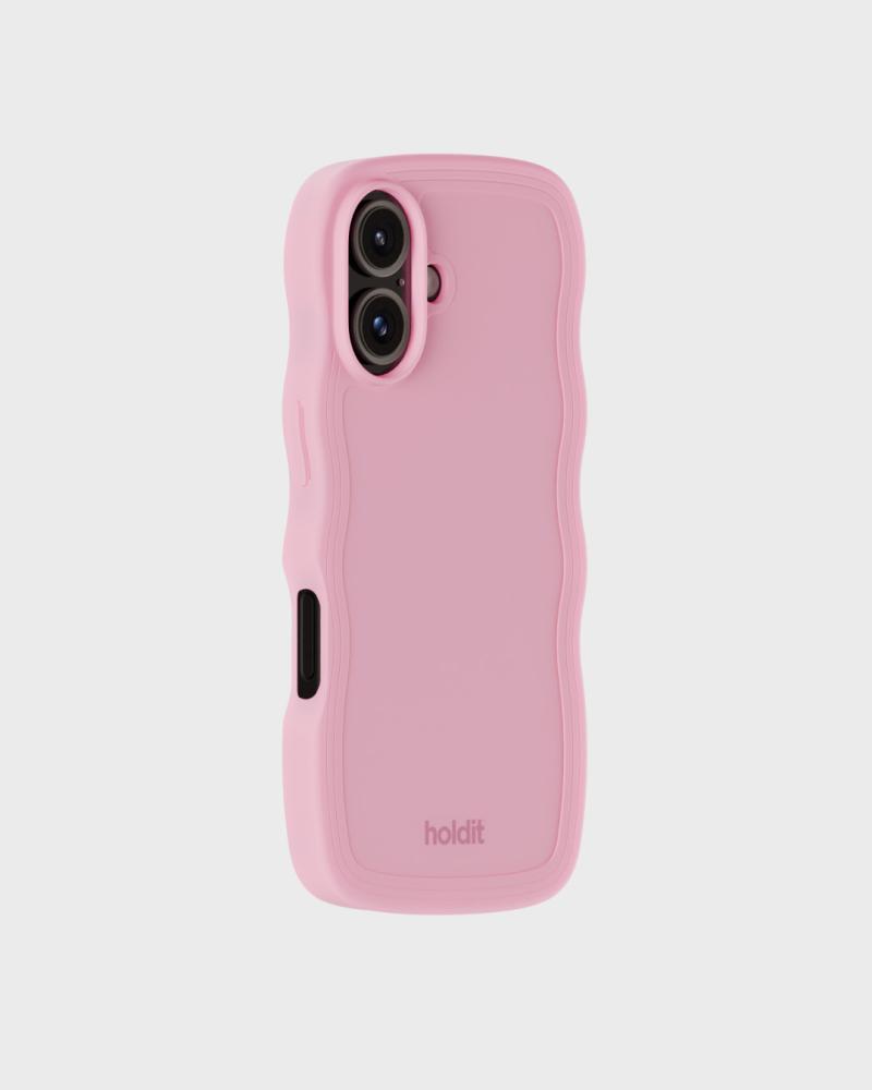 holdit holdit iPhone 16 Skal Wavy Pink - Teknikhallen.se