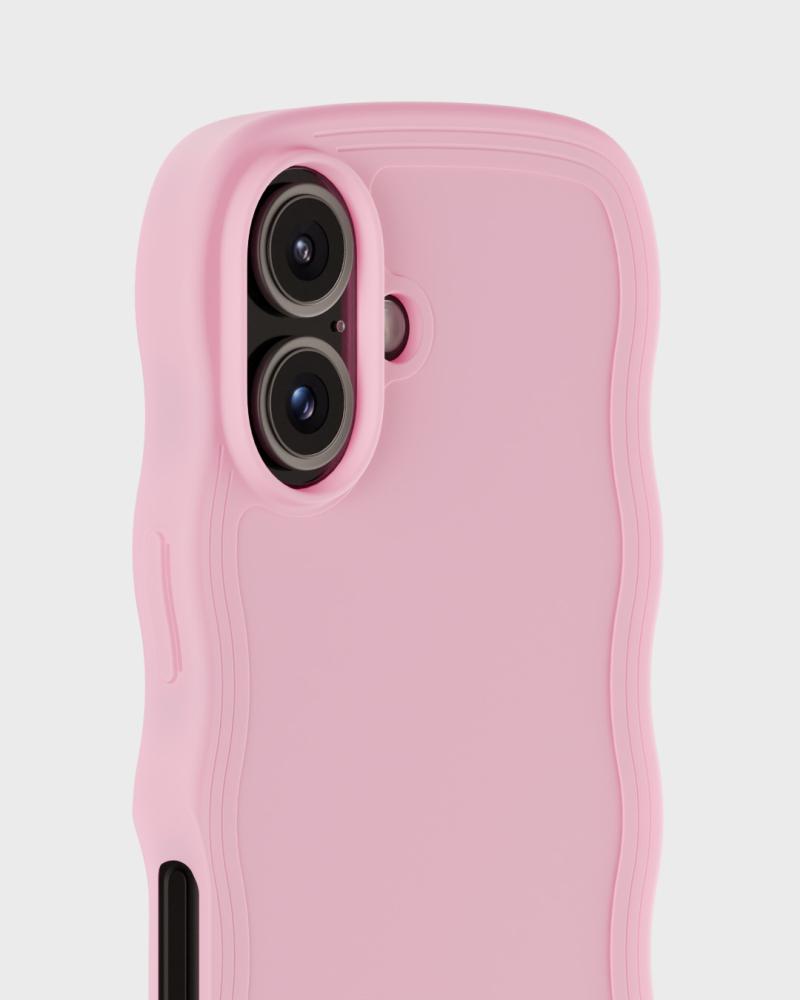 holdit holdit iPhone 16 Skal Wavy Pink - Teknikhallen.se