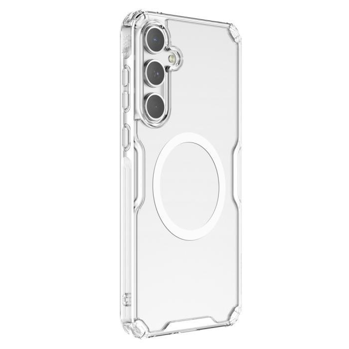 Bild 4, NILLKIN NILLKIN Galaxy A55 5G Skal MagSafe Hybrid Clear - Teknikhallen.se