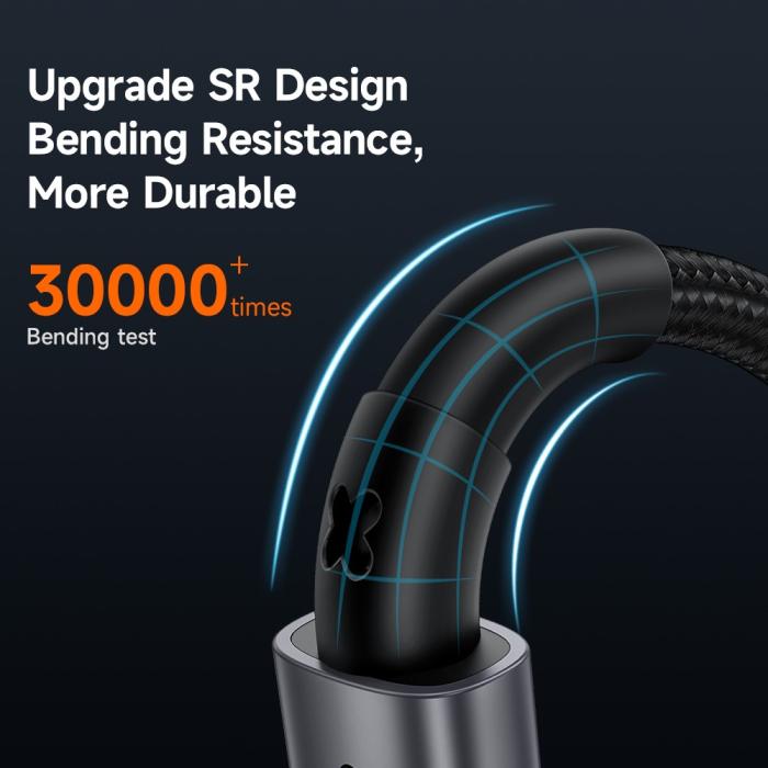 Bild 4, MCDODO Mcdodo 1m 60W PD USB-C - USB-C Snabbladdningskabel Svart - Teknikhallen.se