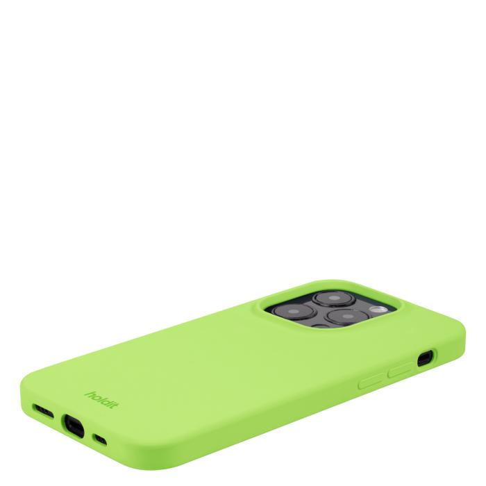 Bild 3, holdit holdit iPhone 14 Pro Mobilskal Silikon Acid Green - Teknikhallen.se